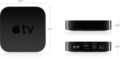 Apple TV HDR Streaming Media Player 3rd Gen A1469 w/Remote Wi-Fi
