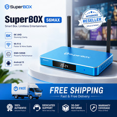 SuperBox S6 Max TV BOX Speech Control Quality Guarantee Shipped The Same Day