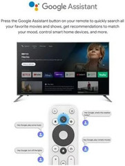 Android TV 4K UHD Streaming Device with Voice Remote Control Google Assistant &
