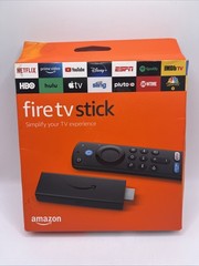 Factory Sealed Amazon Fire TV Stick with Alexa Voice Remote (3rd Generation)