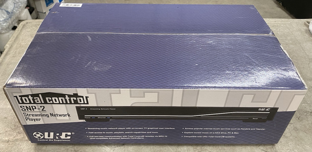 BRAND NEW URC Total Control 2.0 SNP-2 Streaming Network Player