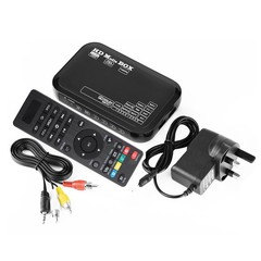 Full HD Mini Box Media Player 1080P Media Player Box Support MMC RMVB MP3 AVI