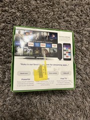 Used Roku Streaming Stick (6th Generation) 3800RW VUDU Edition – Black 1080p HD