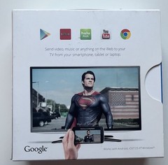 Google Chromecast 1st Gen Streaming Media Player Wi-Fi HDMI Portable 1080p Black