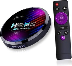Android 11 TV Box H96 Max X4 Amlogic S905X4 4GB RAM 64GB ROM with 100M LAN