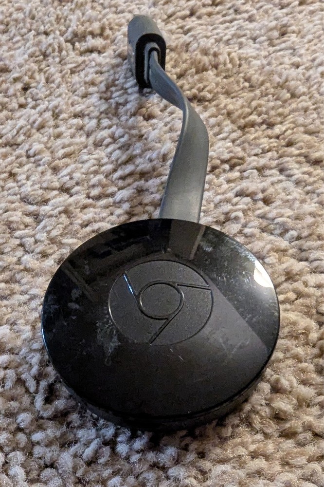 Google Chromecast (2nd Generation) HD Media Streamer – Black