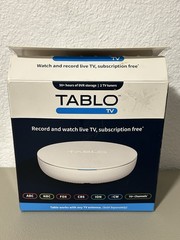 Tablo TV 4th Gen TF1282B-01-CN White 2-Tuner Over-The-Air DVR Streaming Player