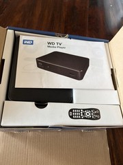 Western Digital WD Network Audio/Video Player WDBYMN0000NBK-00 w/ Remote + Box