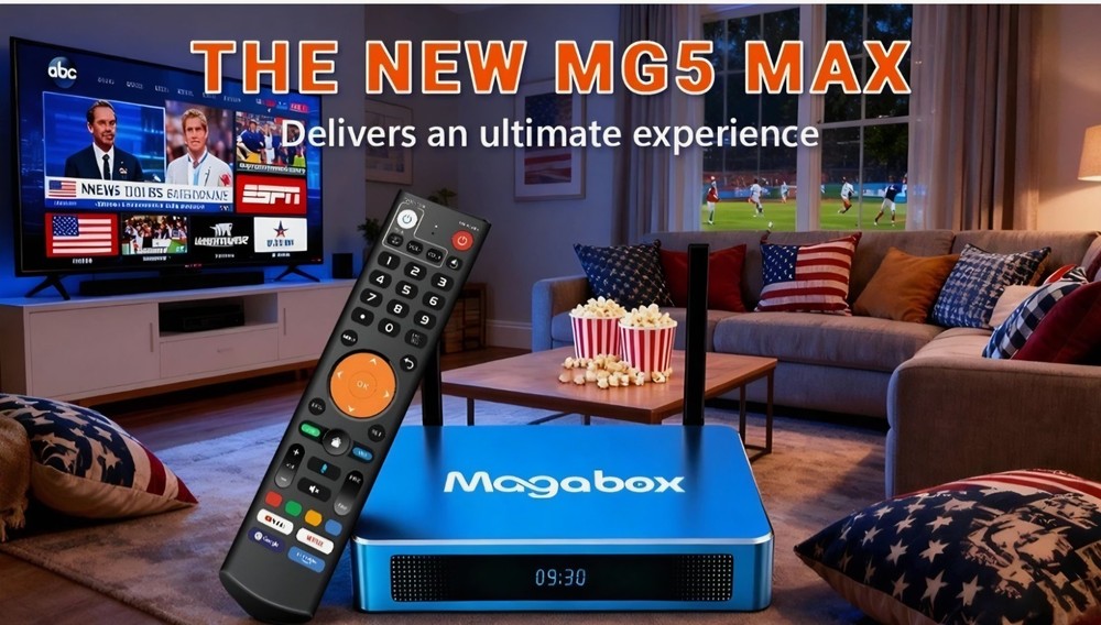 Magabox mg5 max android tv box 128gb better than superbox s6 and superbox s7