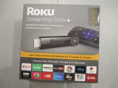 Roku Streaming Stick + Plus 3810R, 4K streaming Media Player with voice remote