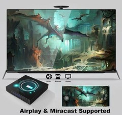 TV Box A95X F3 Slim 8K 4K HD (Android 9.0) (4 GB RAM & 64 GB ROM)