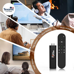 Android 13.0 TV Stick 4K, Ultra-Portable Smart TV Stick 2GB RAM 16GB ROM, Suppor