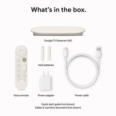 4K Streaming Media Player – Voice Search Remote, Smart Home Control, 32GB Storag