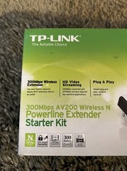 TP-LINK TL-WPA281 KIT 300Mbps Wireless N Powerline Adapter Starter Kit