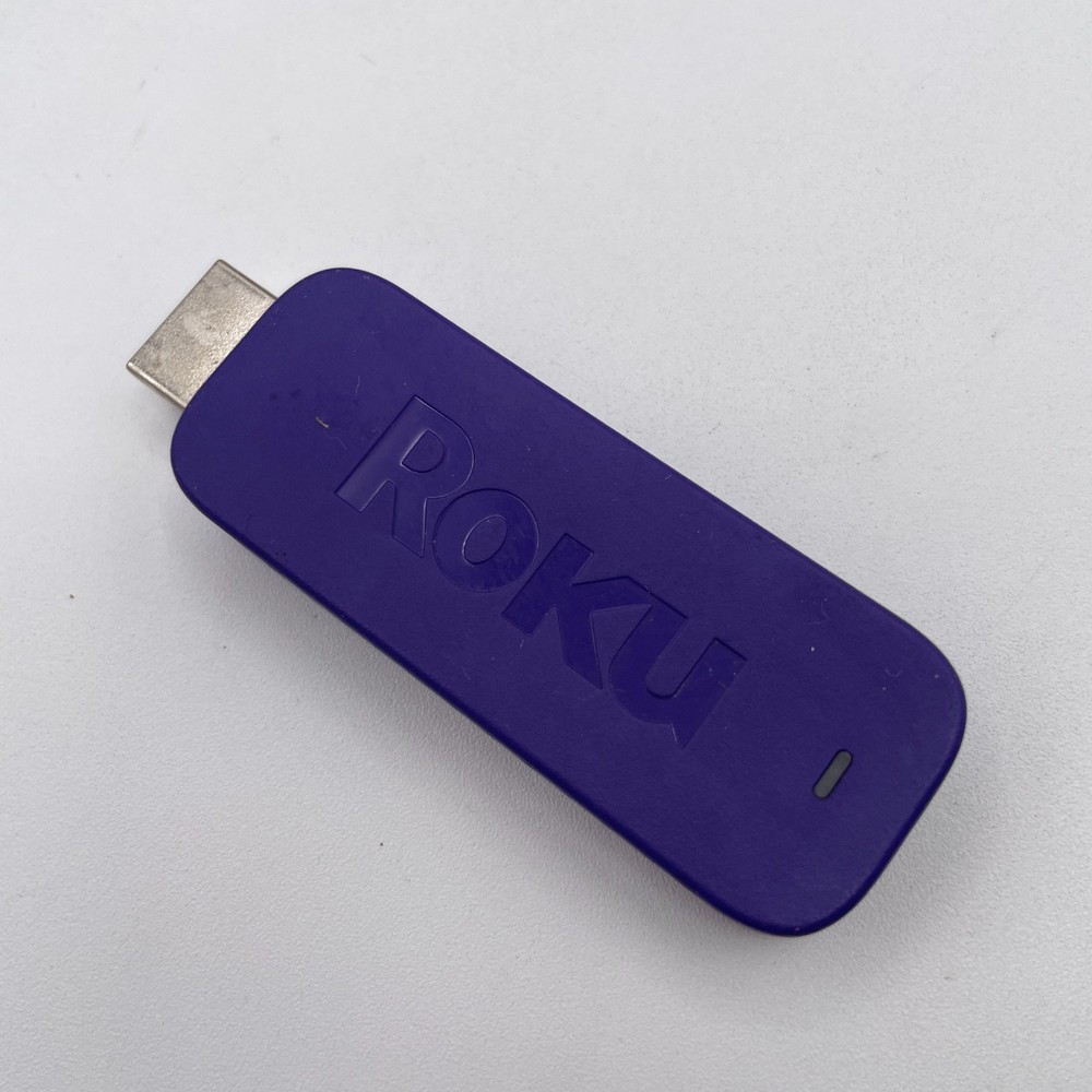 Roku 3500X 2nd Generation Streaming Stick Purple HDMI 1080p HD Dual-Band Wifi