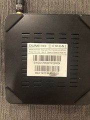 Kartina Dune HD TV-175K SmartBox 4K Streamer With Power Chord & HDMI, No Remote