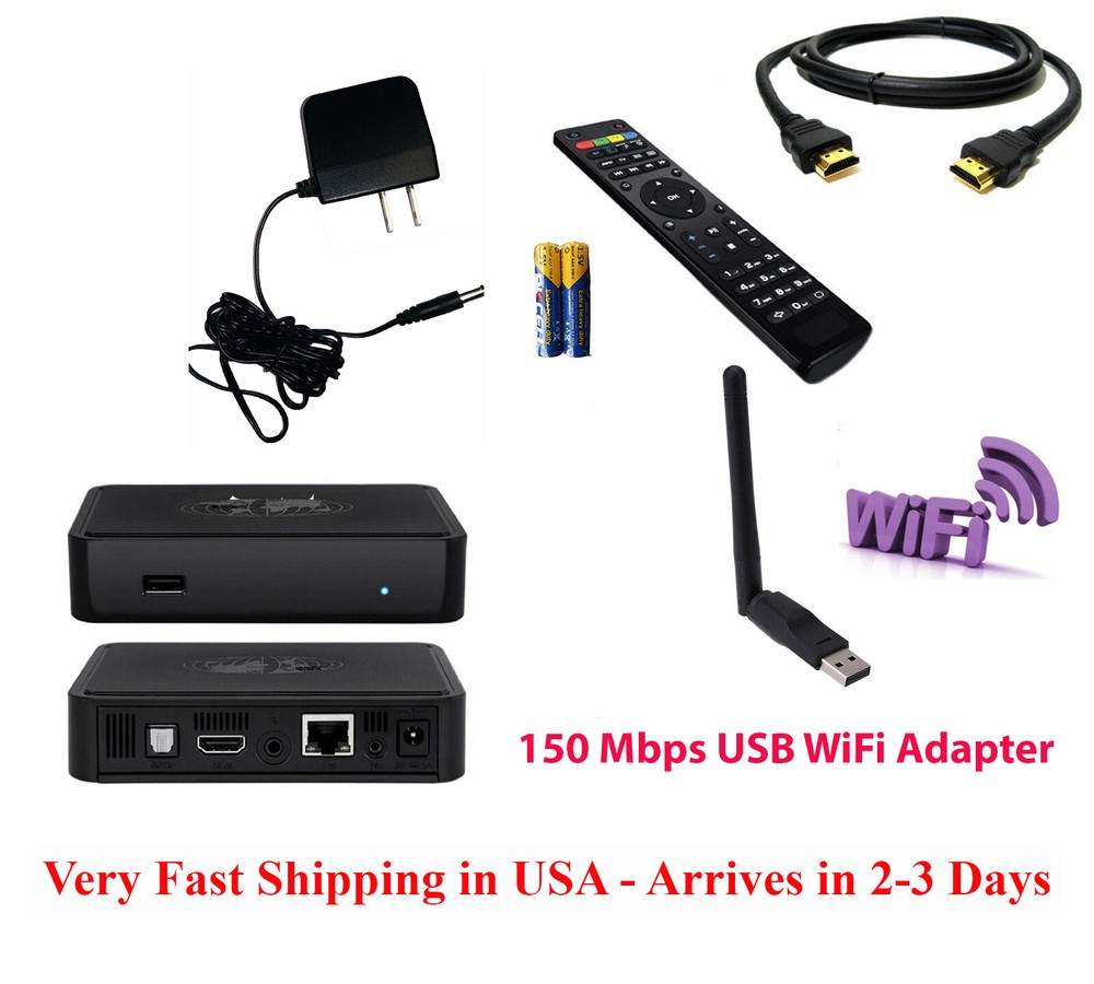 NEW Infomir Mag254 w/ USB Wi-Fi Adapter – OPEN BOX