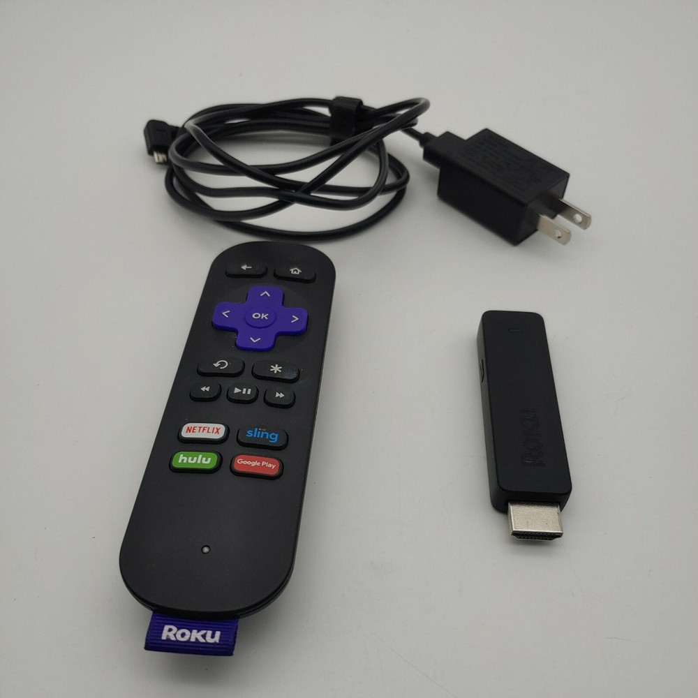 Roku Streaming Stick – Portable, Power-Packed, Remote