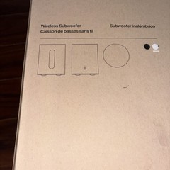 Sonos Sub Mini subm1us1 empty box Only