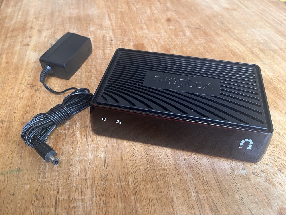 Sling Media Slingbox M2 – Black 081 Includes Power Cord And working