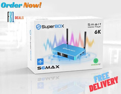 SuperBox S6 Max -Pack Of 5 – Brand New – Free & Fast Shipping