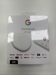 Google Chromecast with Google TV – 4K Media Player – NEW – factory sealed