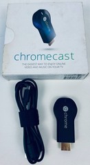Google Chromecast 1st Generation (H2G2‑42) Streaming Media Player