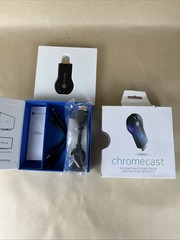 Google Chrome Chromecast 1st Generation 2013 HDMI Media Streamer WiFi TV