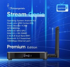 StreamGenieTV Stream Box with Newest StreamGenie 2.0 Software