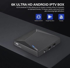 We2USat K3 PRO Android Smart TV Box – Streaming and Cable TV.