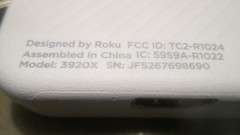 Roku Premier Model 3920X 4K Streaming Media Player & Remote