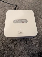 Sonos ZoneBridge BR100 Multi-Room Music System Wireless Bridge White Used
