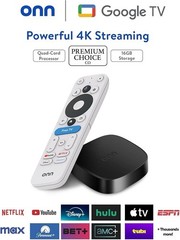 Onn 4K Plus Streaming Device Google TV 4K 2025 16gb 2gb Sold Out Discontinued
