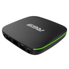 R69 1080P HD Smart TV BOX Android 4.4 Media Player with Remote Control, Quad Co