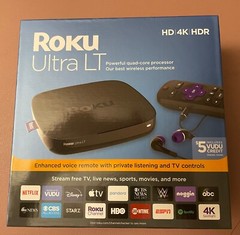 Roku Ultra LT HD 4K HDR Media Streamer – (4662RW)