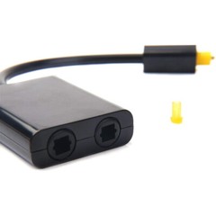 Digital Optical Fiber Cable Splitter Audio for TV Xbox360 E6D0