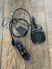 Roku 2 Streaming Player (Model 2720X) Remote Cord Media Streaming Box