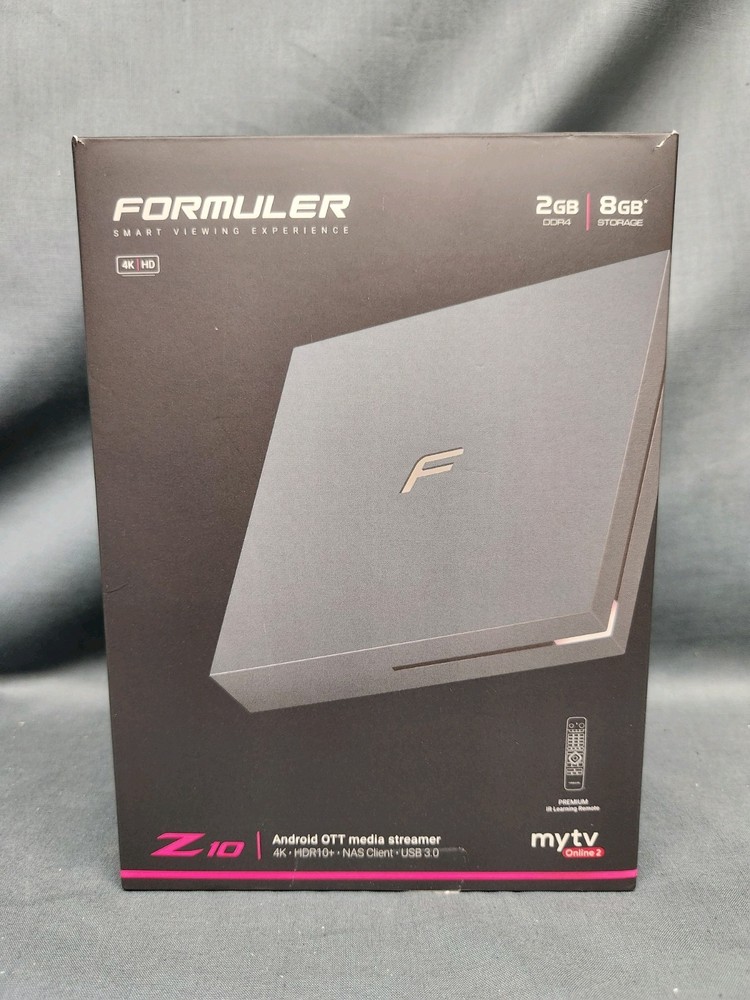 Formuler Z10 – 4K Android Streaming Box – 2GB DDR4 Ram – 8GB Storage OPEN BOX!