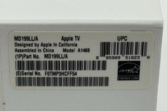 Apple TV 3rd Gen (Rev A) A1469 – Complete In Box – AirPlay & Optical Audio Hub