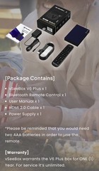 vSeeBox V6 Plus Android Streaming Box | 8K Ultra HD