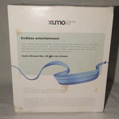 Xumo Stream Box 4K White Streaming Box w/ Voice Search, Dolby Vision/Audio NEW