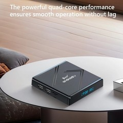 Android 14 TV Box 2.4G/5G Dual WiFi Media Player 4K Set Top Box 2GB 16GB Android