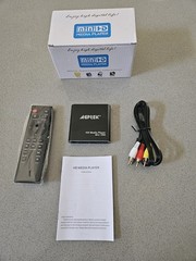 HDMI Media Player, Black Mini 1080p Full-HD Ultra HDMI Digital Media Player