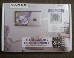 AV Streaming Device Panel Organizer Hide Accessories for Roku ChromeCast AppleTV