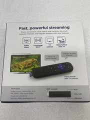 Roku Streaming Stick 4K/HDR/Dolby Vision Streaming Device with Roku Voice Remote