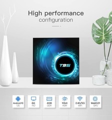 Quad-core Android TV Box – 4GB RAM 32GB ROM – Dual WiFi 6K UHD – Bluetooth 5.0