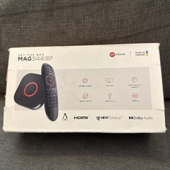 MAG544w3 TV Set-Top Box – 4K HDR TV Streaming Device with Amlogic S905Y4 Chip…