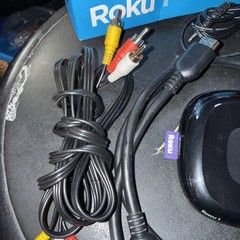 Roku 1 (3rd Generation) Media Streamer 2710- Black W/ HDMI Cord, Remote Open Box