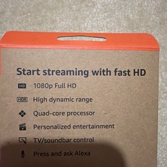 Amazon Fire TV Stick HD 8GB WiFi 6 Controller included streaming device Black