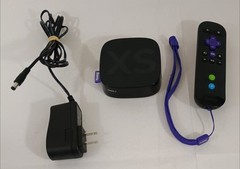 Roku 2 XS 2nd Generation Media Streamer 3100X + Charger + Remote Tested Working